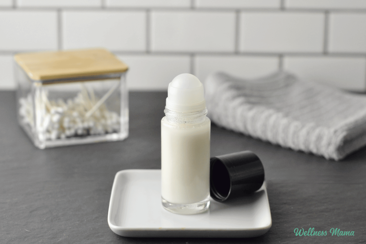 DIY Roll On Deodorant With Magnesium