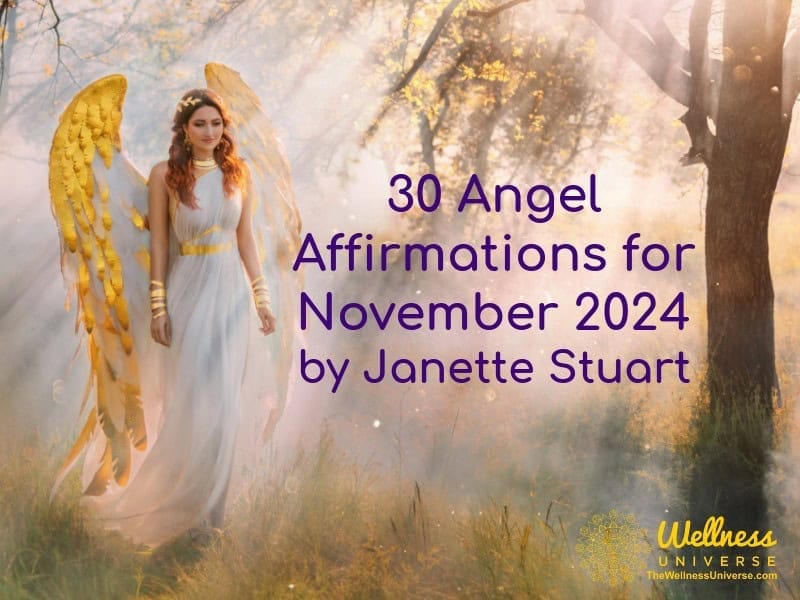 30 Angel Affirmations for November 2024