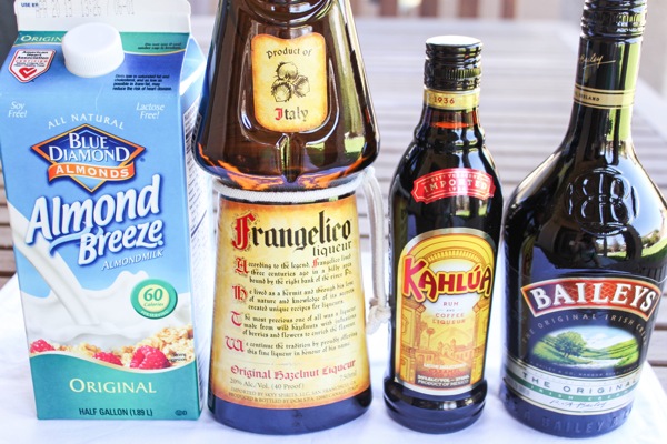 ingredients St Patrick's Day cocktail ingredients