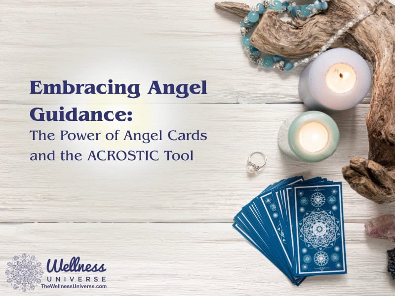 Embracing Angel Guidance: The Power of Angel Cards and the ACROSTIC Tool
