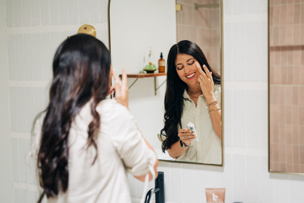 using oliveda skincare