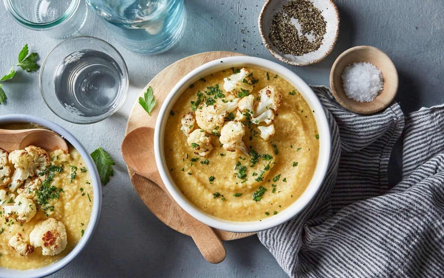 Creamy Roasted Cauliflower Soup | Recipes
