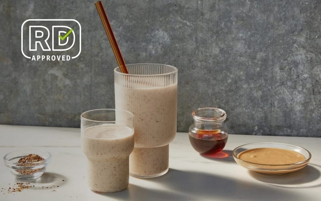 Creamy Almond Butter and Banana Smoothie