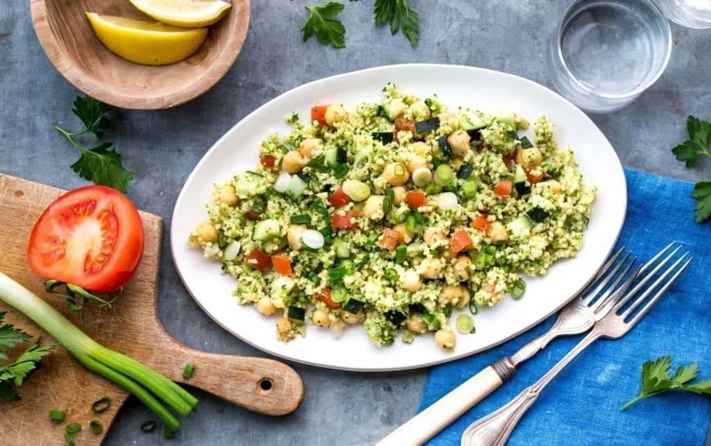 Broccoli Quinoa Tabbouleh