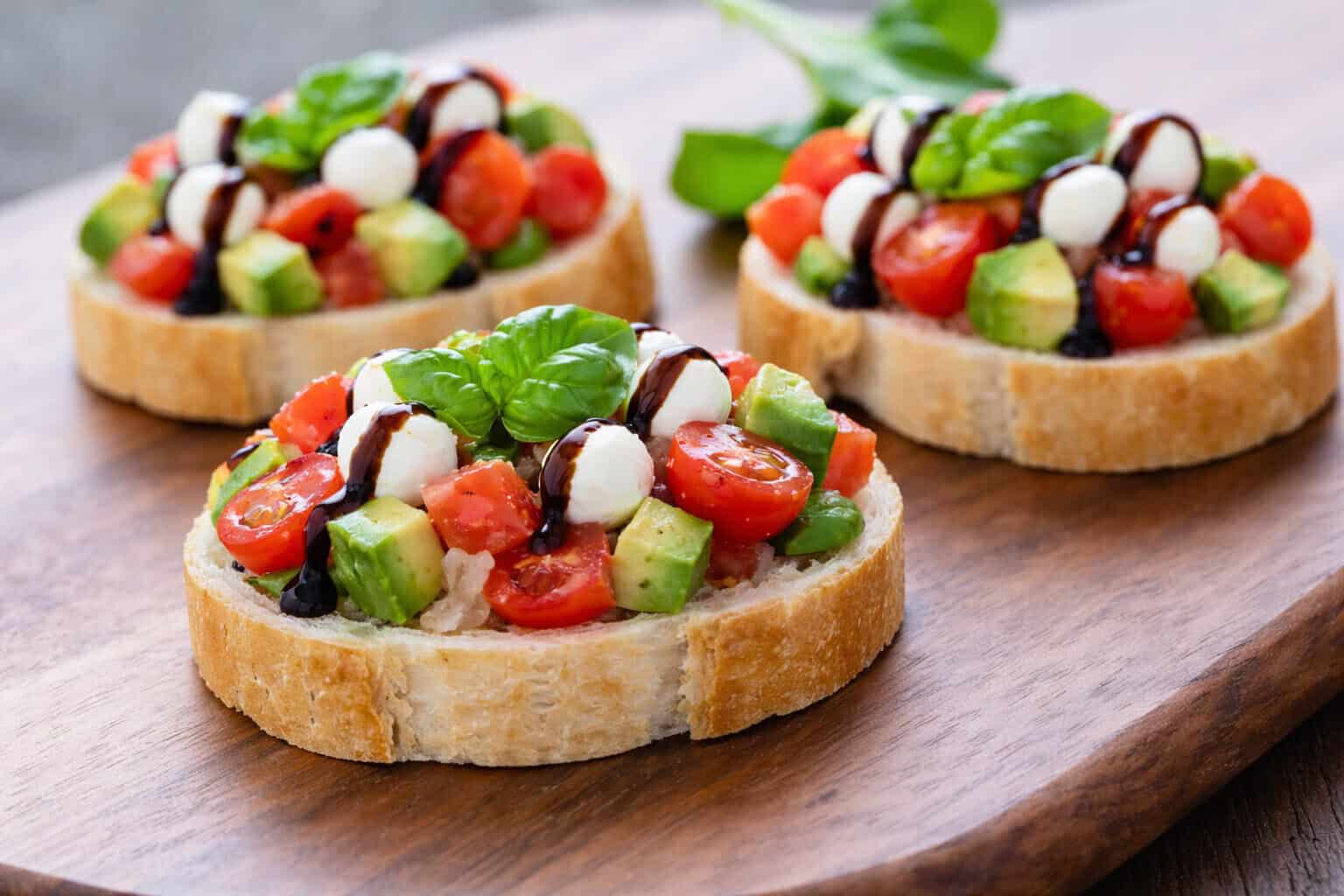 Tomato-Mozzarella Bruschetta | MyFitnessPal