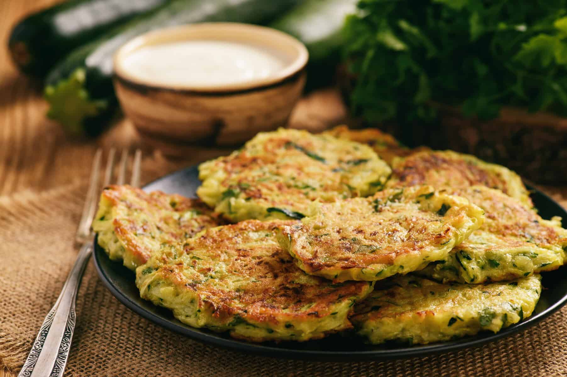 Air Fryer Vegetable Fritters | MyFitnessPal