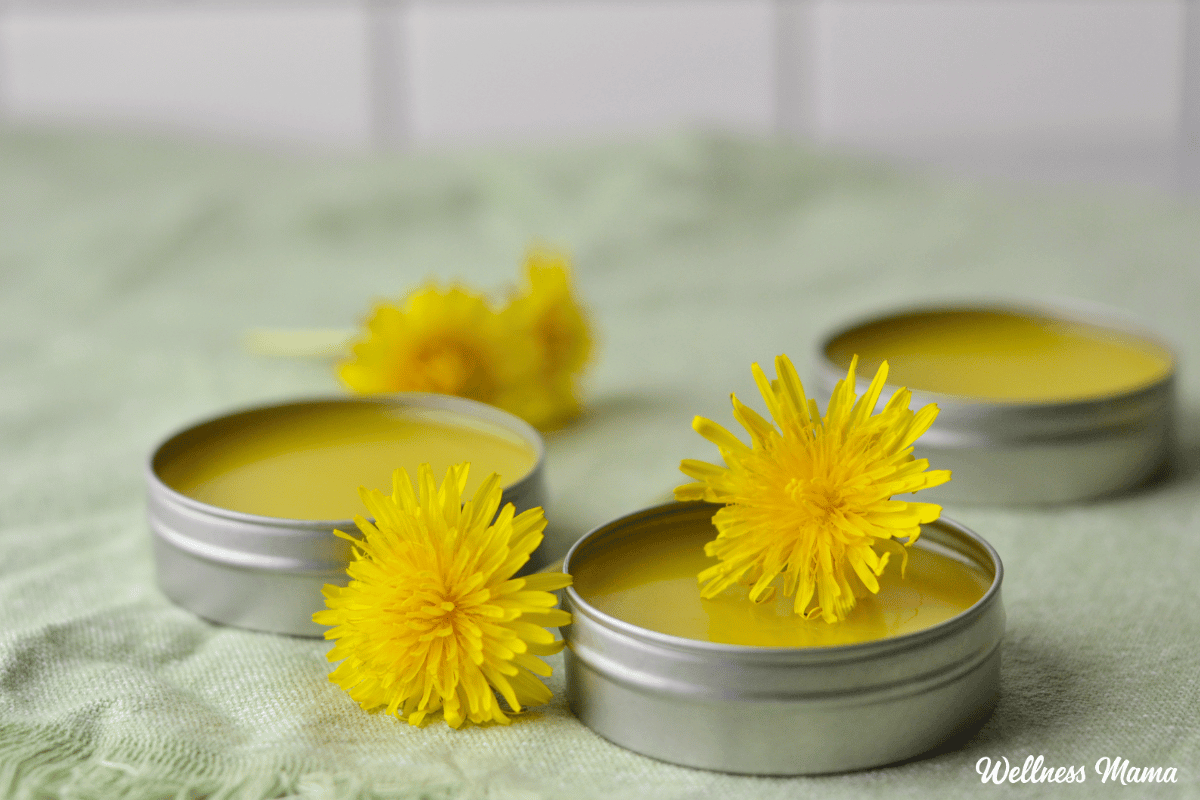 How to Make Dandelion Salve (For Sore Muscles and Healthy Skin)